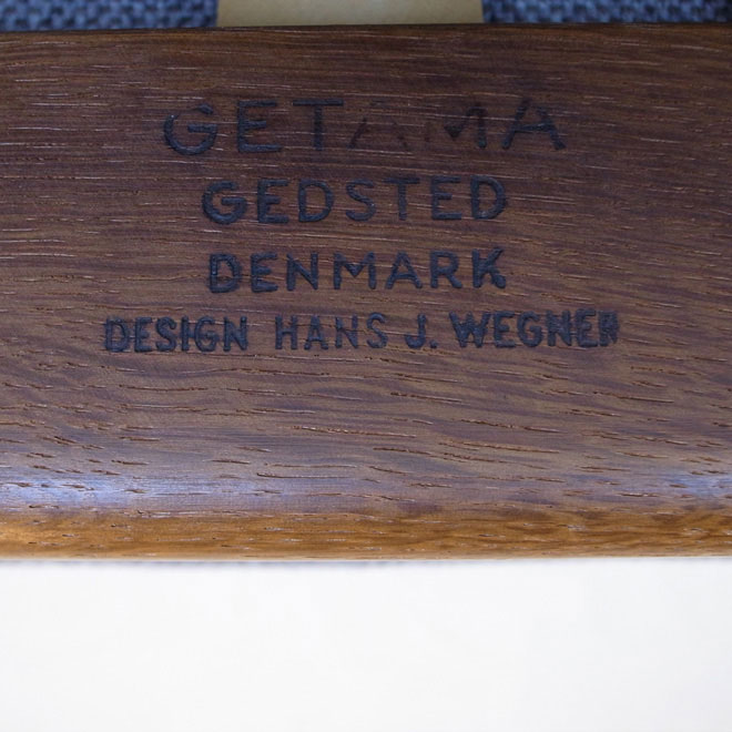 Hans J.Wegner / ハンス・J・ウェグナー GETAMA GE530 　ハイバックイージーチェア【オーク】 北欧ビンテージ家具 サブ画像7