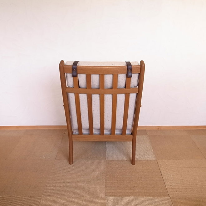 Hans J.Wegner / ハンス・J・ウェグナー GETAMA GE265 イージーチェア ハイバック【オーク】 北欧ビンテージ家具 サブ画像2
