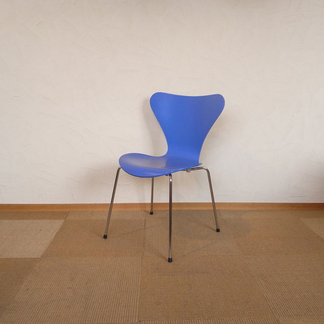 Arne Jacobsen / アルネ・ヤコブセン フリッツ・ハンセン 3107 セブンチェア【ビーチ】 北欧ビンテージ家具 メイン画像