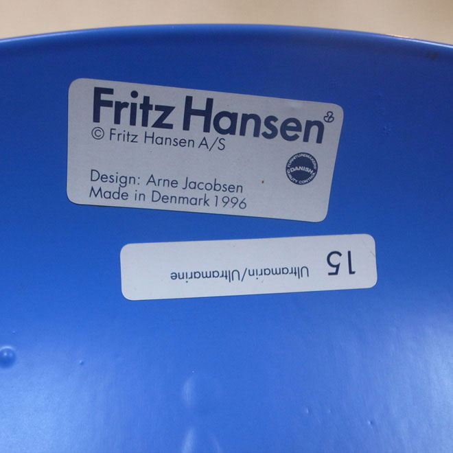 Arne Jacobsen / アルネ・ヤコブセン フリッツ・ハンセン 3107 セブンチェア【ビーチ】 北欧ビンテージ家具 サブ画像4