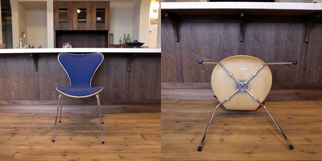 Arne Jacobsen / アルネ・ヤコブセン　セブンチェア　3107　フリッツ・ハンセン 北欧ビンテージ家具 サブ画像3