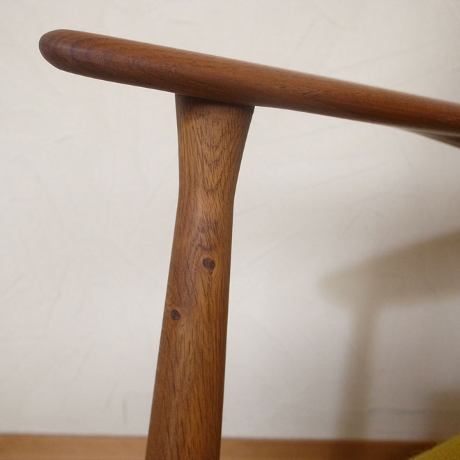 Ib Kofod Larsen / イブ・コフォード・ラーセン アームチェア【オーク×チーク】 北欧ビンテージ家具 サブ画像7