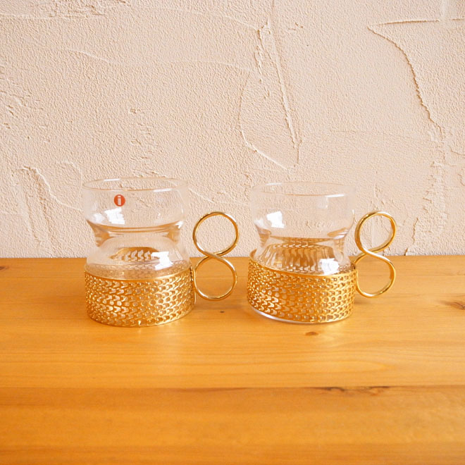 Timo Sarpaneva/ティモ・サルパネヴァ  ツァイッカ　ホルダー付ティーカップ　2脚セット サブ画像1