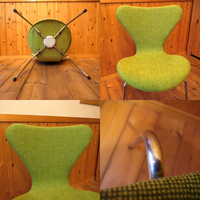Arne Jacobsen / アルネ・ヤコブセン　セブンチェア　3107　フリッツ・ハンセン 北欧ビンテージ家具 サブ画像3