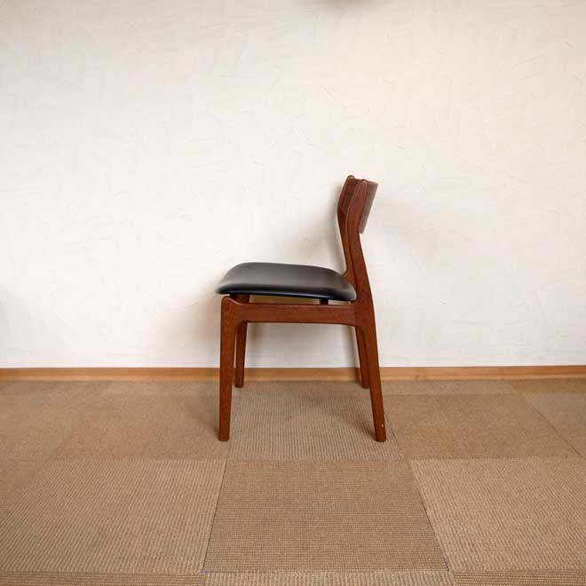 デンマーク製　ダイニングチェア 【チーク】 北欧ビンテージ家具 サブ画像1