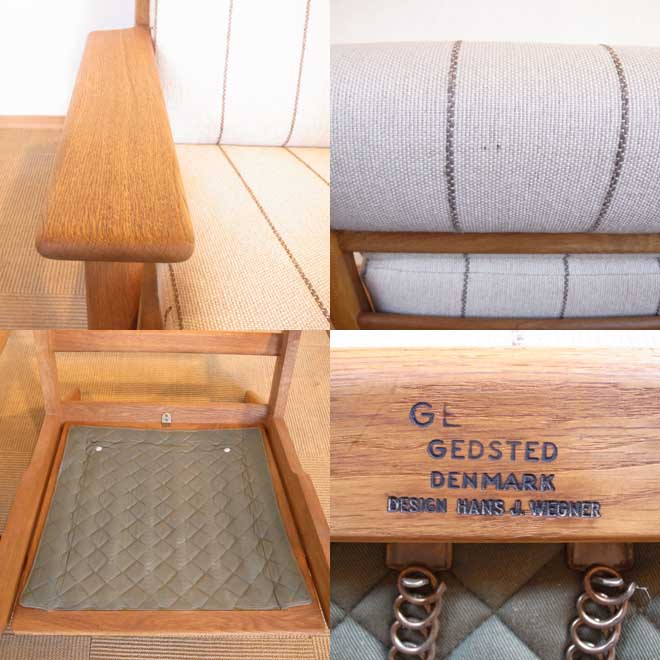 Hans ・J ・ Wegner/ハンス・J・ウェグナー　GE290　イージーチェア　ハイバック GETAMA サブ画像4