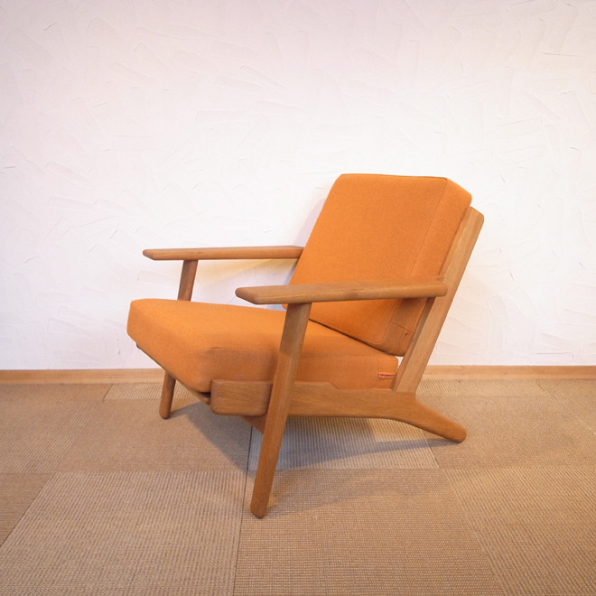 Hans ・J ・ Wegner/ハンス・J・ウェグナー　GE290　イージーチェア GETAMA 北欧ビンテージ家具 メイン画像