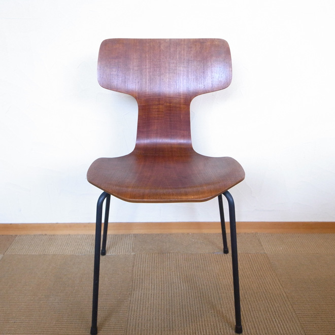 Arne Jacobsen / アルネ・ヤコブセン 3103 ハンマーチェア【チーク】 北欧ビンテージ家具 サブ画像1