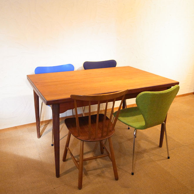 デンマーク製 ダイニングテーブル 【Teak】 北欧ビンテージ家具 サブ画像3