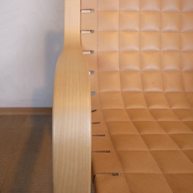 Alvar Aalto/アルヴァ・アアルト　Armchair　406　【レザー】 サブ画像2