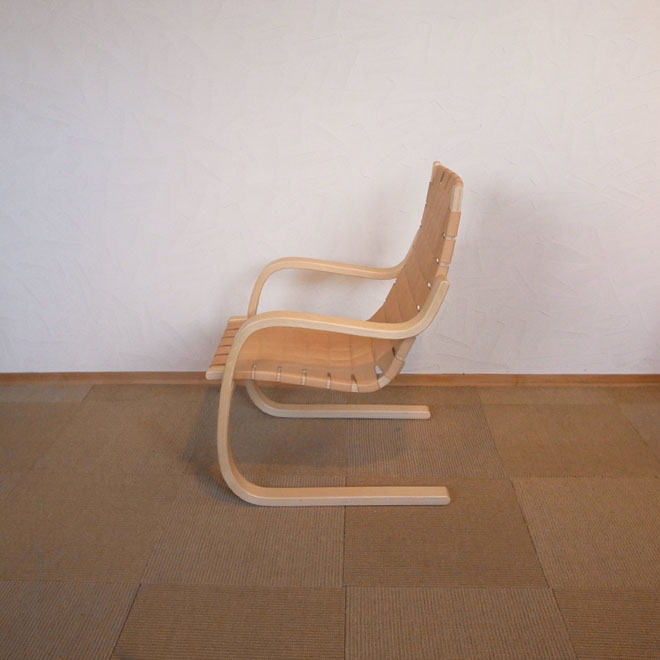 Alvar Aalto/アルヴァ・アアルト　Armchair　406　【レザー】 サブ画像3