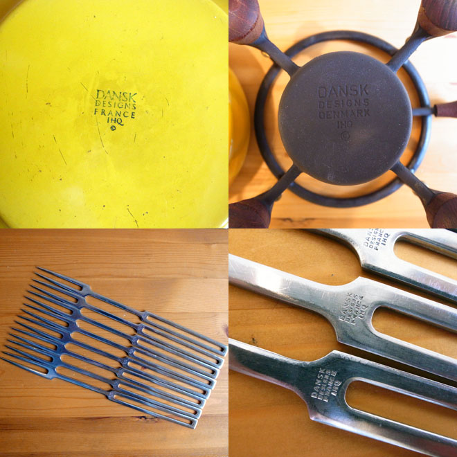 Jens・H・Quistgaard/イェンス・クイストゴー　ダンスク　コンロ付きフォンデュ鍋 サブ画像2