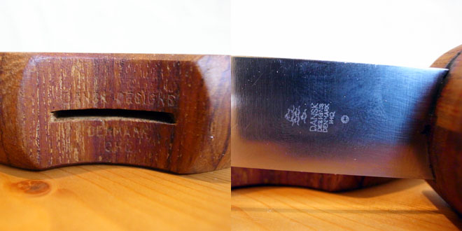 Jens.H.Quistgaard/イェンス・クイストゴー　チーク材のチーズカット サブ画像2