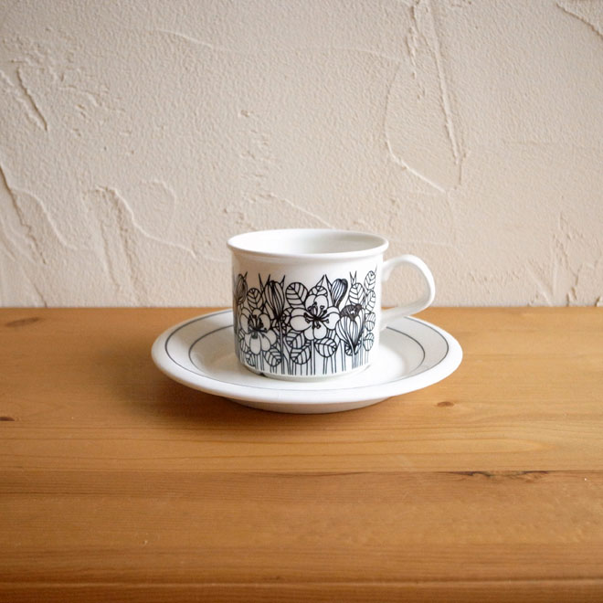 Esteri Tomula/エステリ・トムラ クロッカス コーヒーカップ&ソーサー メイン画像