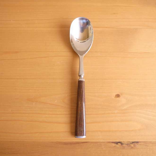 Jens・H・Quistgaard/イェンス・クイストゴー　ダンスク　ウッドアクセント　デザートスプーン メイン画像