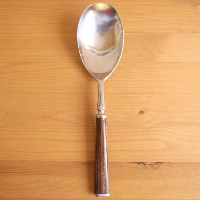 Jens・H・Quistgaard/イェンス・クイストゴー　ダンスク　ウッドアクセント　サラダサーバー　スプーン メイン画像