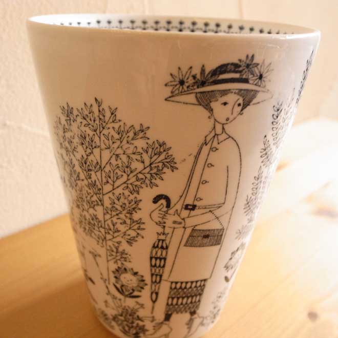 Raija Uosikkinen/ライヤ・ウオシッキネン　エミリア　フラワーベース サブ画像1