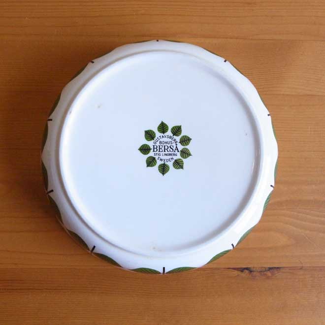 Stig Lindberg/スティッグ・リンドベリ　Bersa　ディーププレート サブ画像2