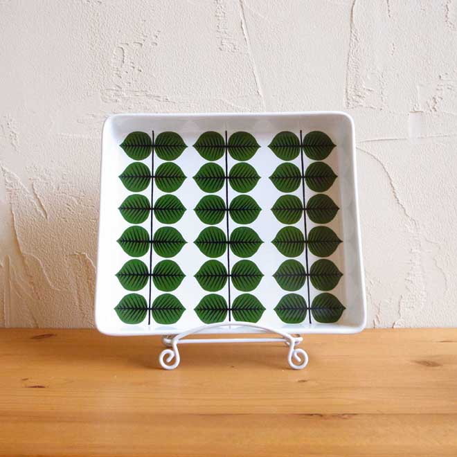 Stig Lindberg/スティッグ・リンドベリ　Bersa　ラージスクエアプレート メイン画像