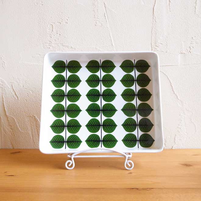 Stig Lindberg/スティッグ・リンドベリ　Bersa　ラージスクエアプレート メイン画像