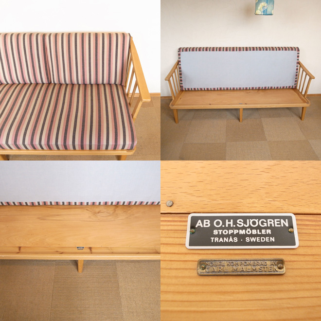 Carl Malmsten/カール・マルムステン　　ソファ 北欧ビンテージ家具 サブ画像4