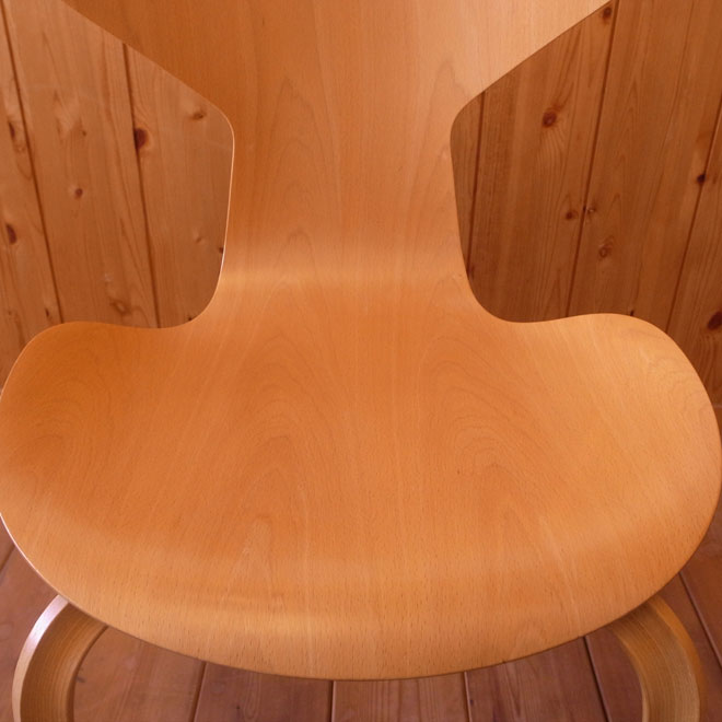 Arne Jacobsen / アルネ・ヤコブセン フリッツ・ハンセン 3130グランプリチェア 【ビーチ】 北欧ビンテージ家具 サブ画像4