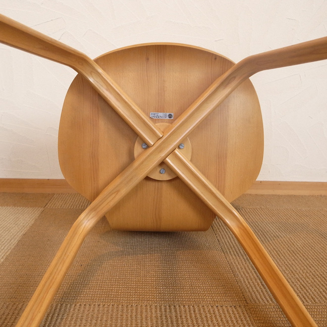 Arne Jacobsen / アルネ・ヤコブセン フリッツ・ハンセン 3130 グランプリチェア【ビーチ】 北欧ビンテージ家具 サブ画像3