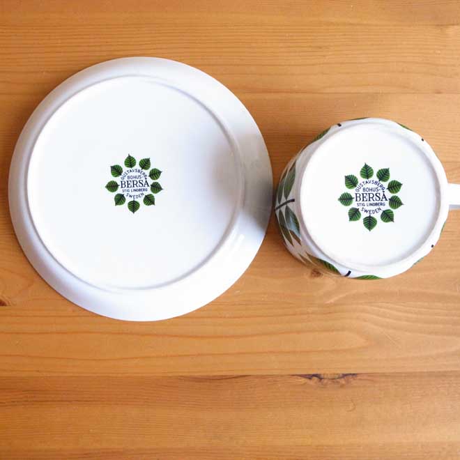 Stig Lindberg/スティッグ・リンドベリ　Bersa　カップ＆ソーサー サブ画像2