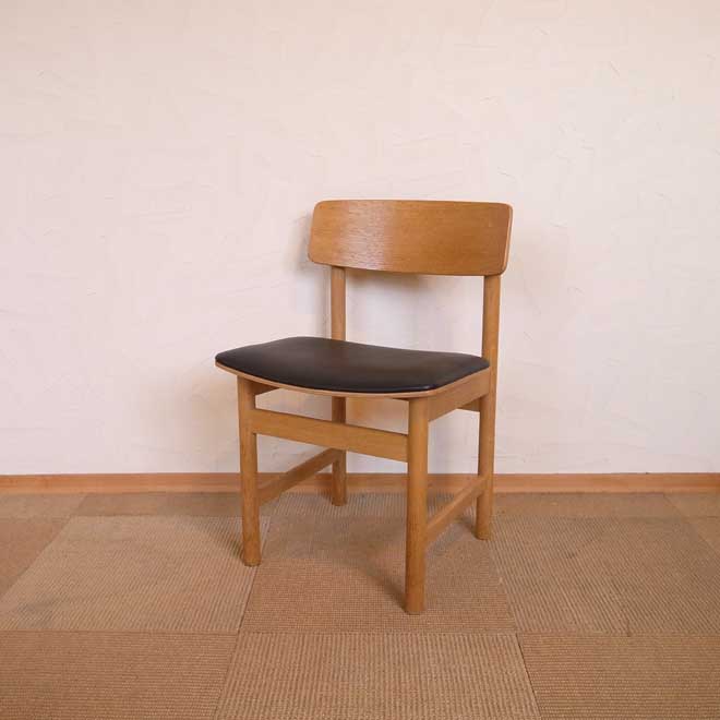 Borge Mogensen/ボーエ・モーエンセン 【オーク】 ダイニングチェア 北欧ビンテージ家具 メイン画像