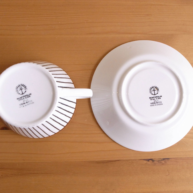 Stig Lindberg/スティッグ・リンドベリ　スピサ・リブ　ティーカップ＆ソーサー サブ画像2