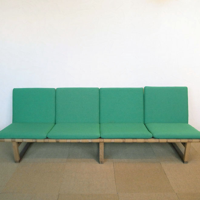 borge mogensen ボーエ・モーエンセン ヴィンテージ ソファ 北欧 2人掛けソファ モーエンセン オーク 北欧家具 通販 CLOVERSKY