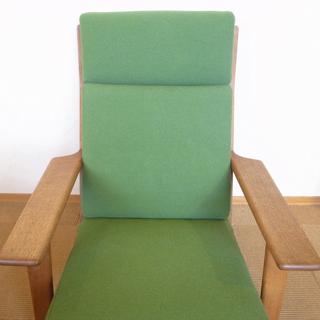 Hans J.Wegner / ハンス・J・ウェグナー GETAMA GE290 　ハイバックイージーチェア【オーク】 北欧ビンテージ家具 サブ画像4