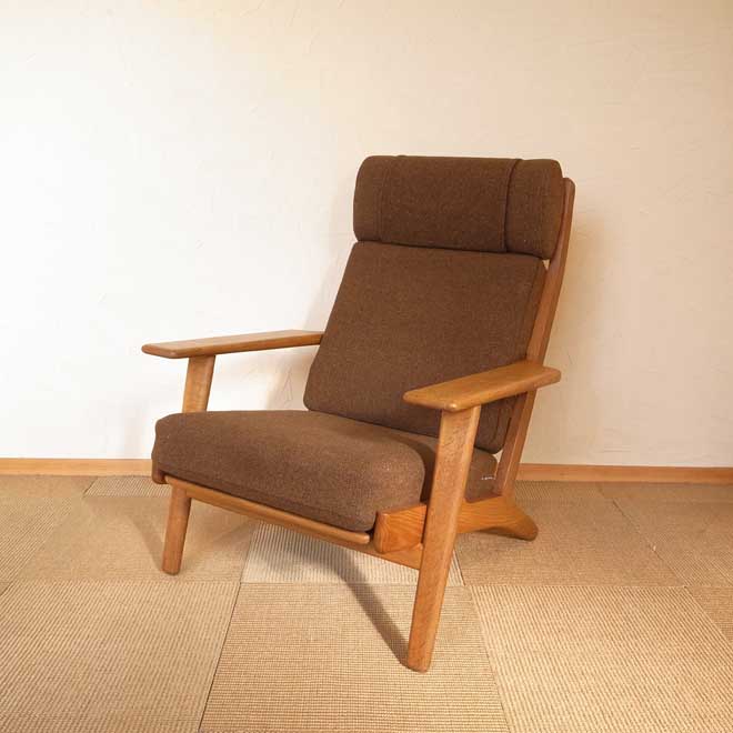 Hans ・J ・Wegner/ハンス・J・ウェグナー GETAMA　GE290　イージーチェア ハイバック メイン画像