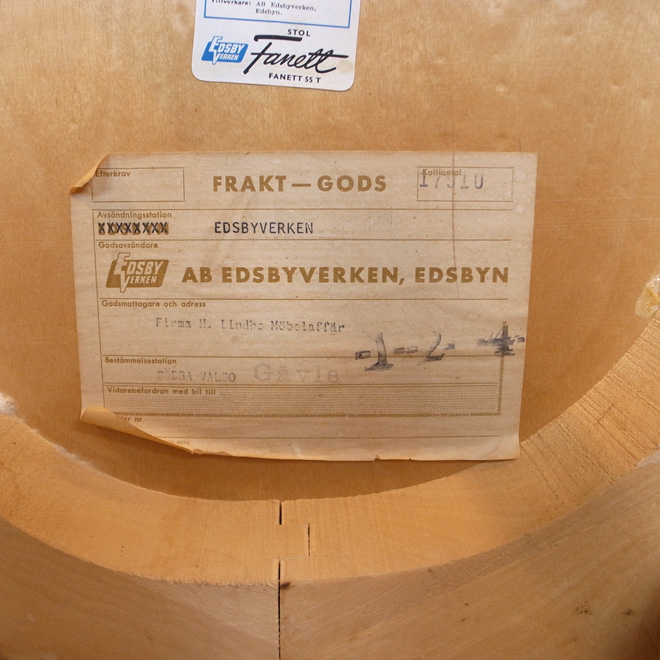 Ilmari Tapiovaara / イルマリ・タピオヴァーラ Edsby Verken Fanett ファネットチェア【バーチ×チーク】 北欧ビンテージ家具 サブ画像9