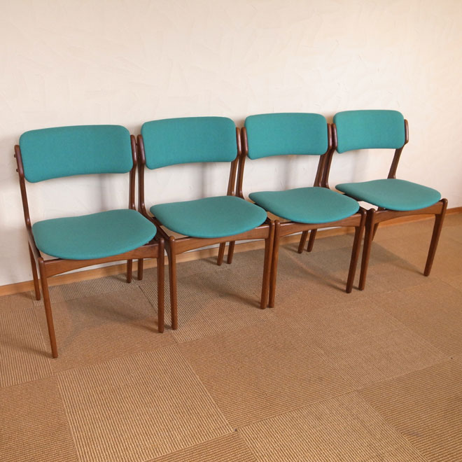 Erik Buch/エリック・バック　ダイニングチェア　【チーク】　 北欧ビンテージ家具 サブ画像1