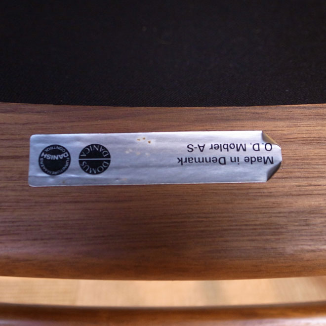 Erik Buch/エリック・バック　ダイニングチェア　【チーク】　 北欧ビンテージ家具 サブ画像4