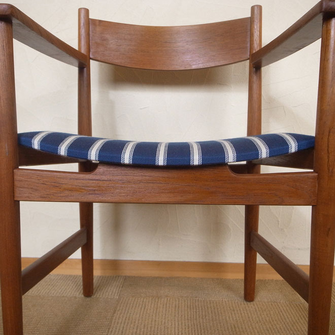 Hans J.Wegner / ハンス・J・ウェグナー カール・ハンセン CH39 アームチェア【チーク】 北欧ビンテージ家具 サブ画像4