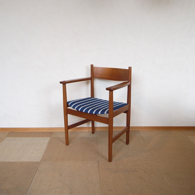 Hans J.Wegner / ハンス・J・ウェグナー カール・ハンセン CH39 アームチェア【チーク】 北欧ビンテージ家具 メイン画像