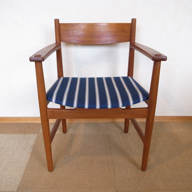 Hans J.Wegner / ハンス・J・ウェグナー カール・ハンセン CH39 アームチェア【チーク】 北欧ビンテージ家具 サブ画像3
