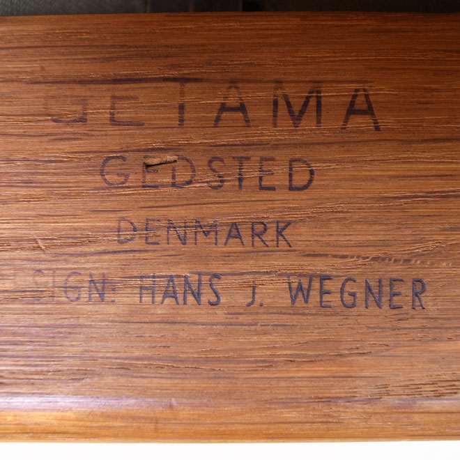 Hans J.Wegner / ハンス・J・ウェグナー GETAMA GE240 イージーチェア【チーク/オーク】 北欧ビンテージ家具 サブ画像9