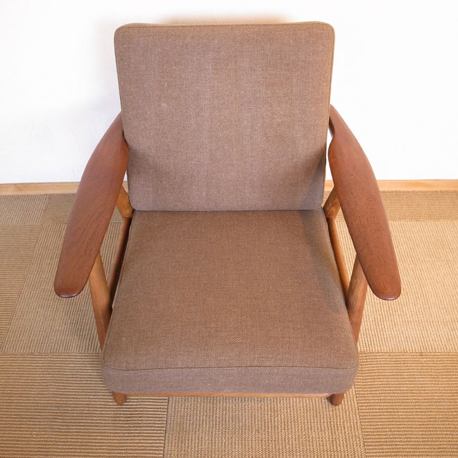 Hans J.Wegner / ハンス・J・ウェグナー GETAMA GE240 イージーチェア【チーク/オーク】 北欧ビンテージ家具 サブ画像4