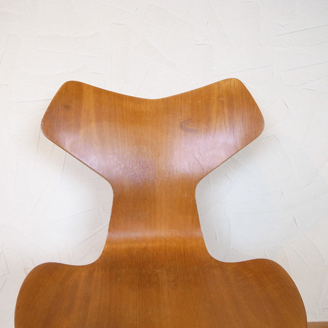 Arne Jacobsen / アルネ・ヤコブセン フリッツ・ハンセン 3130グランプリチェア 【ビーチ】 北欧ビンテージ家具 サブ画像2