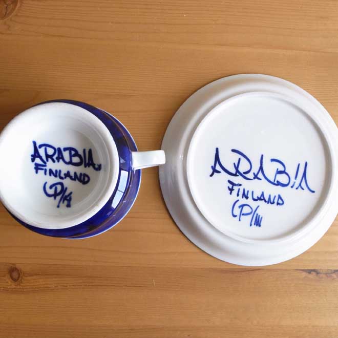 Ulla Procope/ウラ・プロコッペ　ヴァレンシア　ティーカップ&ソーサー サブ画像3