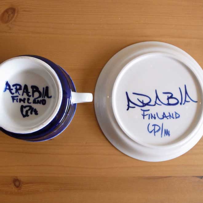 Ulla Procope/ウラ・プロコッペ　ヴァレンシア　ティーカップ&ソーサー サブ画像3