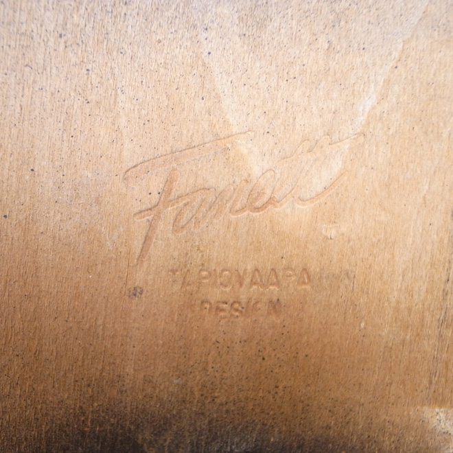 Ilmari Tapiovaara / イルマリ・タピオヴァーラ Edsby Verken Fanett ファネットチェア　ブラック【バーチ×チーク】 北欧ビンテージ家具 サブ画像8