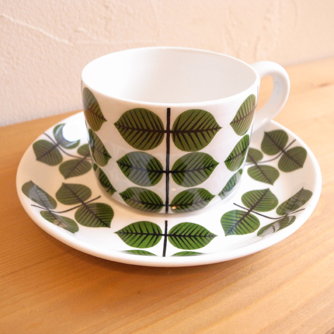 Stig Lindberg/スティッグ・リンドベリ　Bersa　カップ＆ソーサー サブ画像1