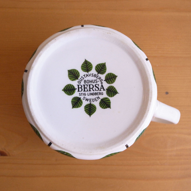 Stig Lindberg/スティッグ・リンドベリ　Bersa　カップ＆ソーサー サブ画像3