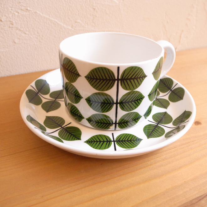 Stig Lindberg/スティッグ・リンドベリ　Bersa　カップ＆ソーサー サブ画像1