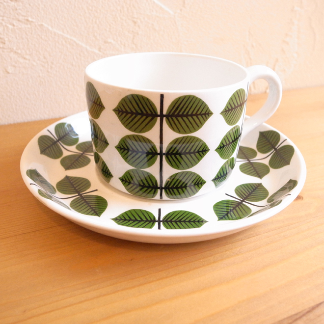 Stig Lindberg/スティッグ・リンドベリ　Bersa　カップ＆ソーサー サブ画像1