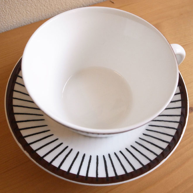 Stig Lindberg/スティッグ・リンドベリ　スピサ・リブ　ティーカップ＆ソーサー サブ画像1